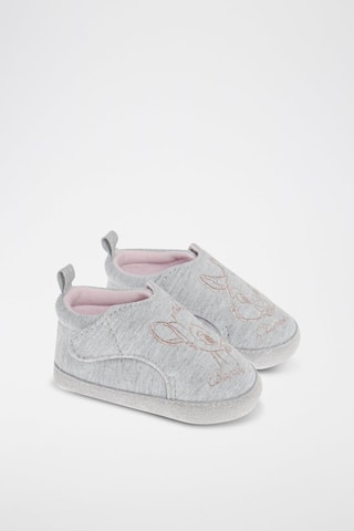 Chaussons Bambi et Panpan Bambi Disney Gris clair chiné