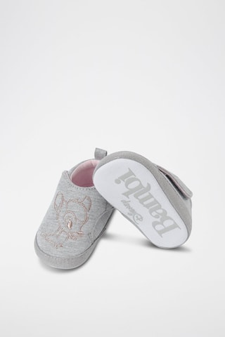 Chaussons Bambi et Panpan Bambi Disney Gris clair chiné