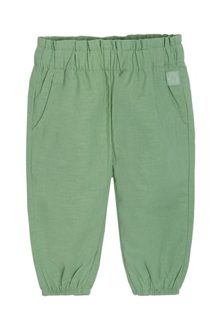 Linnen Broek Kaki