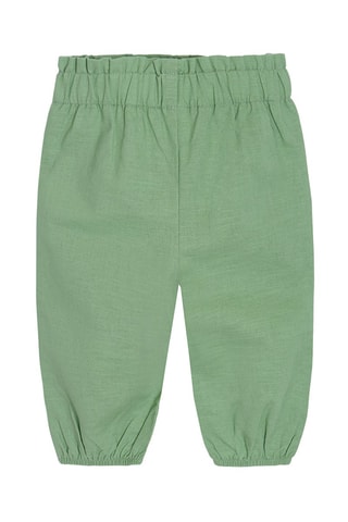 Linnen Broek Kaki