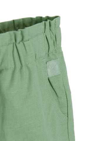 Linnen Broek Kaki