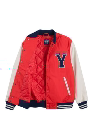 Baseball Jasje Rood en Wit