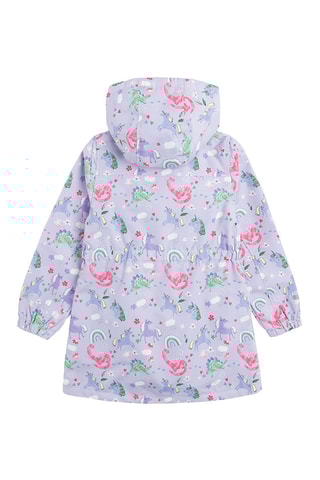 Parka met Capuchon Lichtpaars