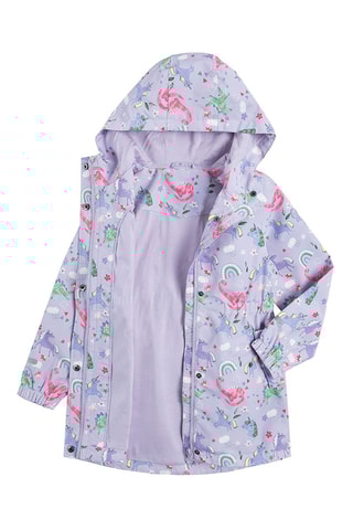 Parka met Capuchon Lichtpaars