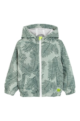 Jasje met Capuchon Zeegroen