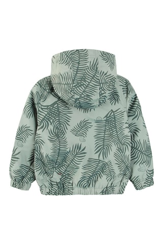 Jasje met Capuchon Zeegroen