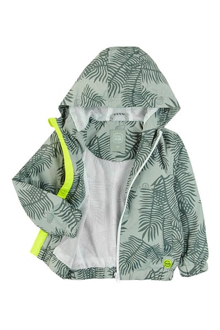 Jasje met Capuchon Zeegroen