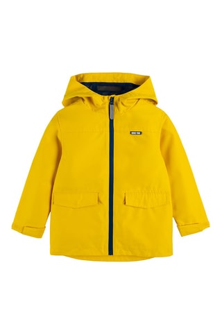 Parka met Capuchon Geel