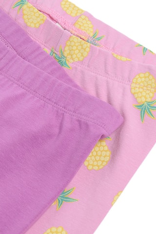 2 Leggings Roze