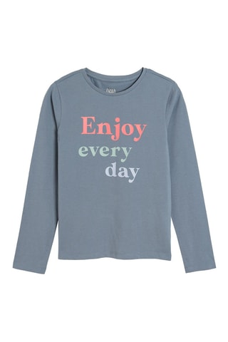 T-shirt Blauw