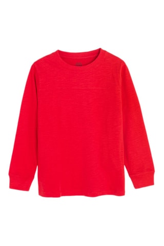 T-shirt - gemêleerd rood 