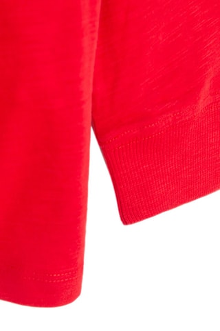 T-shirt - gemêleerd rood 