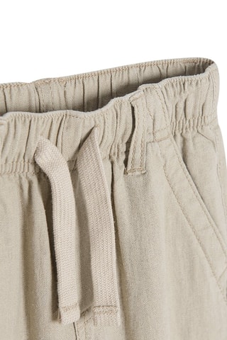 Linnen Broek Beige