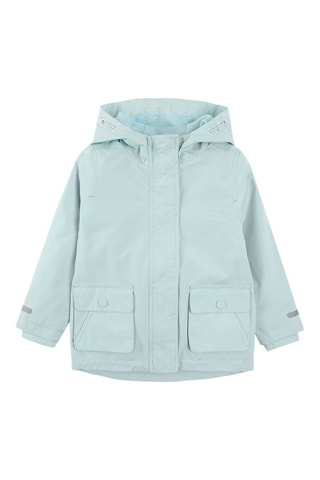 Parka met Capuchon Hemelsblauw