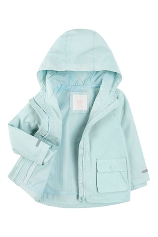 Parka met Capuchon Hemelsblauw