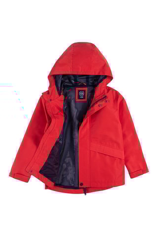Parka met Capuchon Rood
