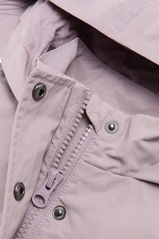 Parka met Capuchon Lichtpaars
