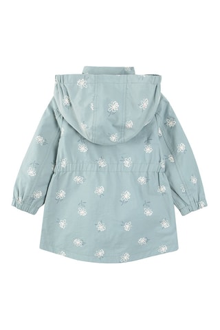 Parka met Capuchon Lichtblauw