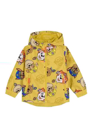 Jasje met Capuchon Paw Patrol Geel