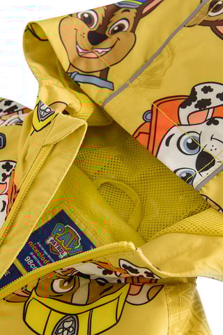 Jasje met Capuchon Paw Patrol Geel