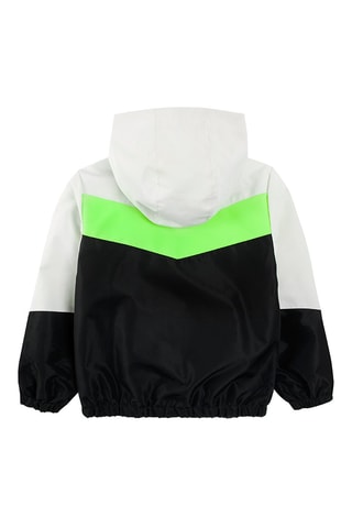 Jasje met Capuchon Wit en Zwart