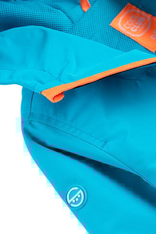 Parka met Capuchon Turquoise