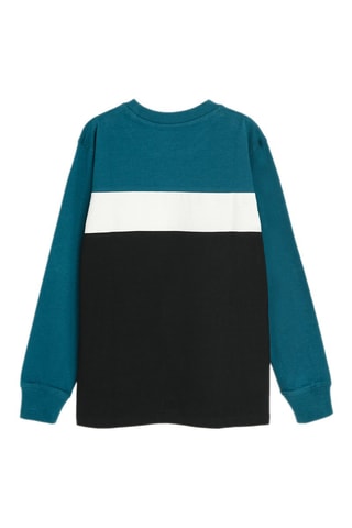 T-shirt - Petrolblauw