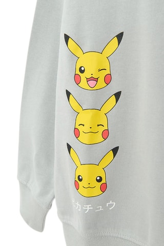 Sweater Pikachu Pokémon - Grijs