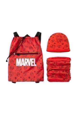 3-delige Set Spider-Man Avengers Marvel - Rood