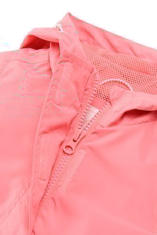 Parka met Capuchon Koraalrood