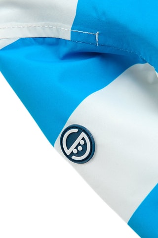 Jasje met Capuchon Wit en Turquoise