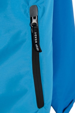 Parka met Capuchon Kobaltblauw