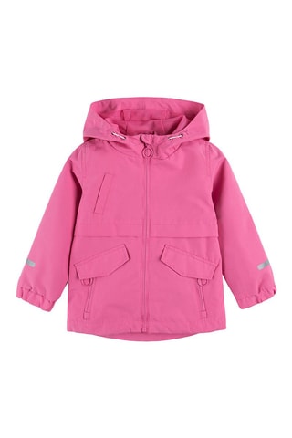 Parka met Capuchon Fuchsia