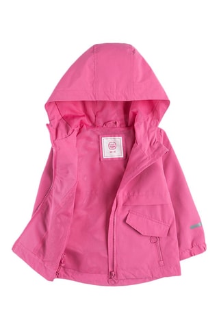 Parka met Capuchon Fuchsia