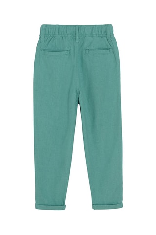 Linnen Broek Groen