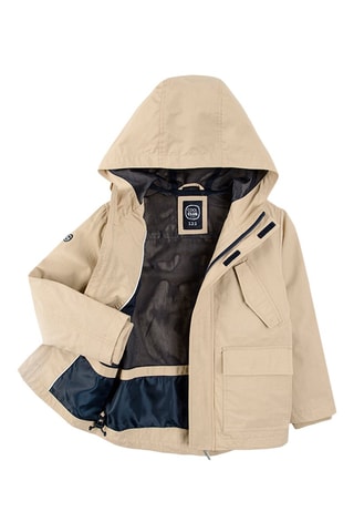 Jasje met Capuchon Beige