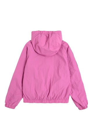 Windjack met Capuchon Fuchsia