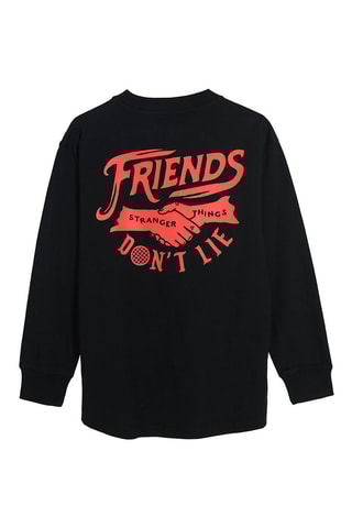 Sweater Stranger Things Zwart
