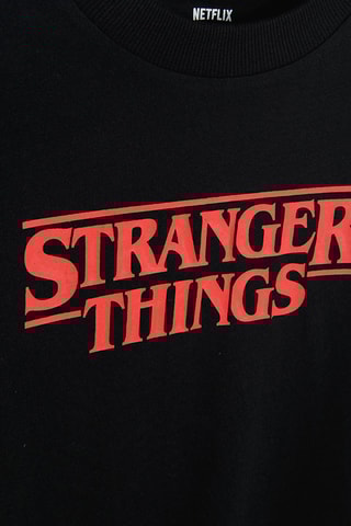 Sweater Stranger Things Zwart