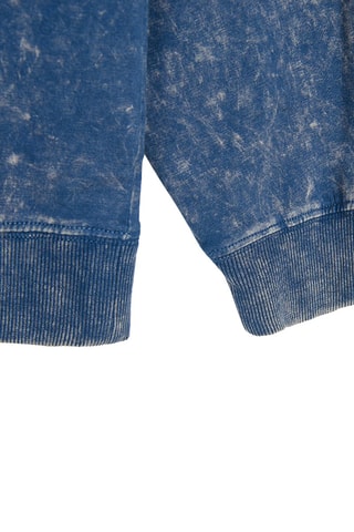 Sweater Gemêleerd Donkerblauw