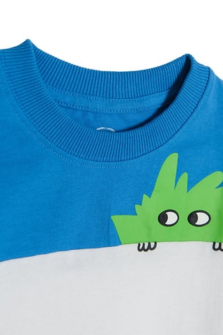 Sweater Koningsblauw en Gemêleerd Grijs