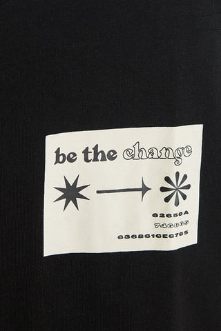 T-shirt Zwart