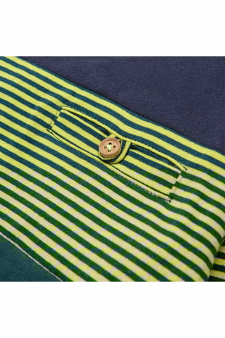 Sweater Marineblauw en Groen