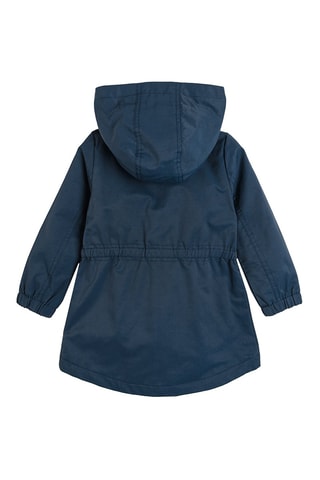 Parka met Capuchon Marineblauw