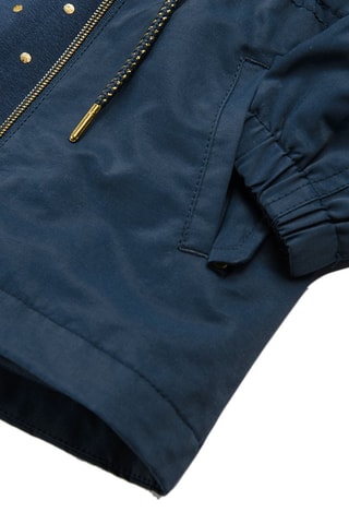 Parka met Capuchon Marineblauw