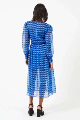 Robe midi Edeline - Bleu
