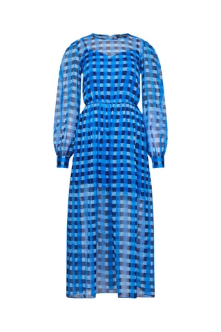Robe midi Edeline - Bleu