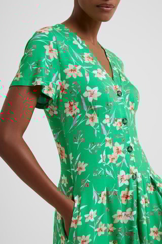 Robe patineuse Camille - Vert