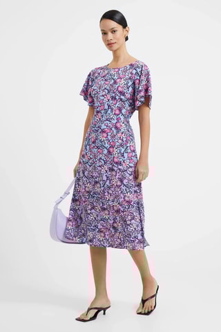 Midi-jurk Fotini - Blauw