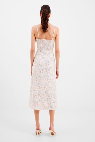 Midi-jurk Camille - Wit